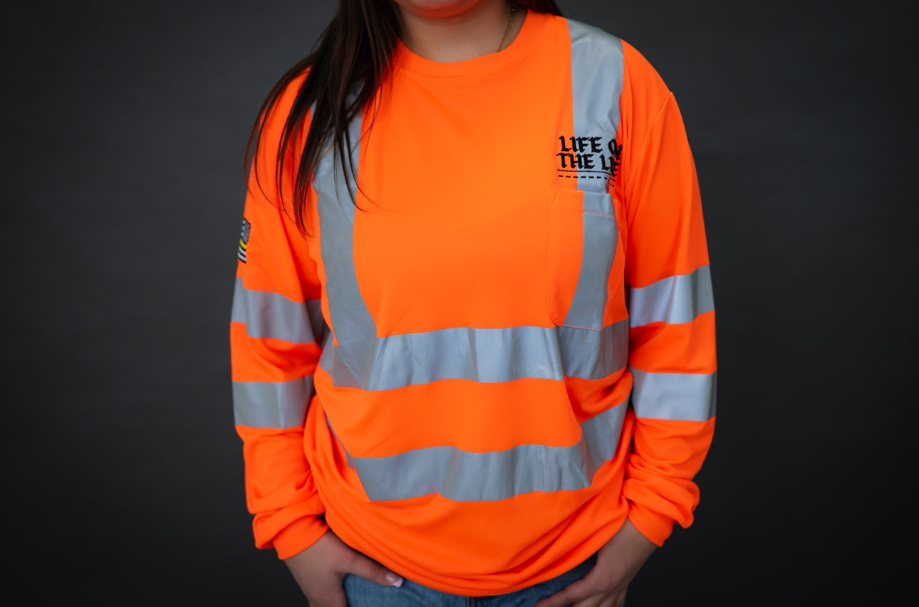 ANSI 3 Orange Long Sleeve